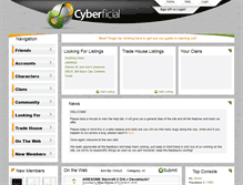 Tablet Screenshot of cyberficial.com